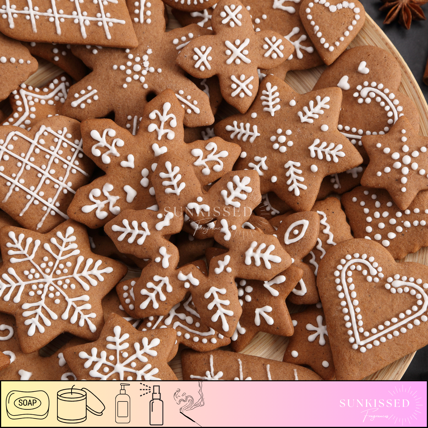 GINGERBREAD SNAPS-Fragrance Oil – Sun Kissed Fragrances
